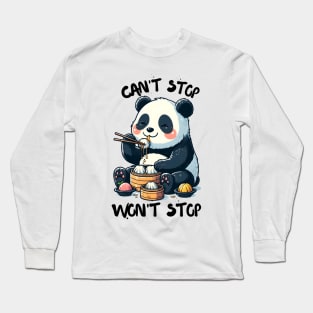 Dim sum panda Long Sleeve T-Shirt